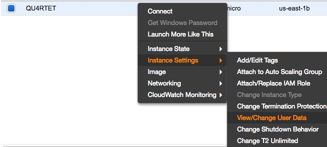 Add user data
